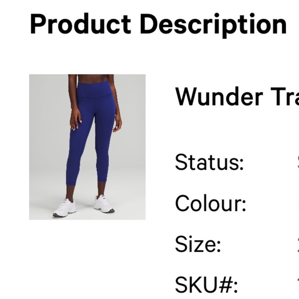 Lululemon leggings